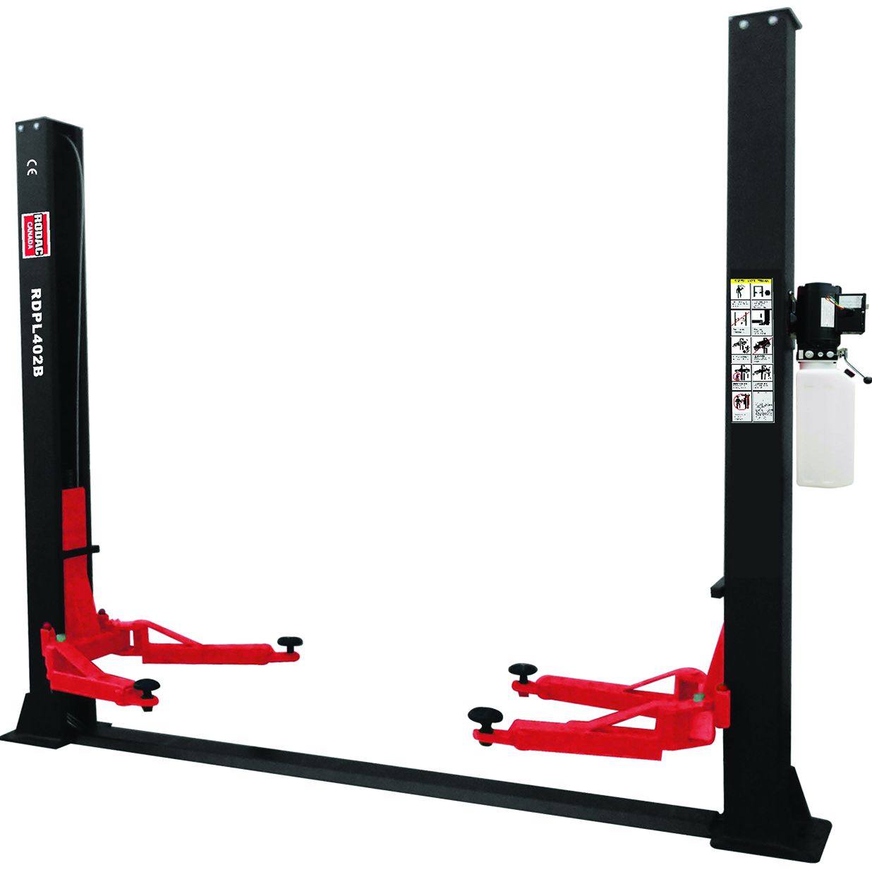 Floor Cover Plate Two Post Lift (Manual Lock Release)