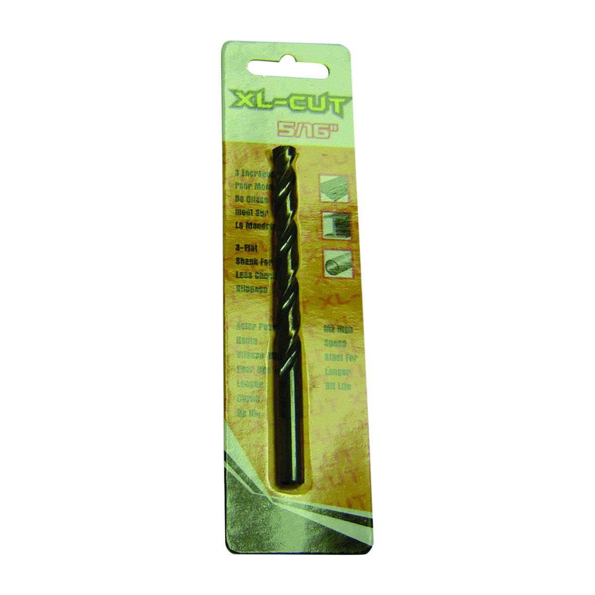 Foret Hd Hss 5/64" Noir & Gol