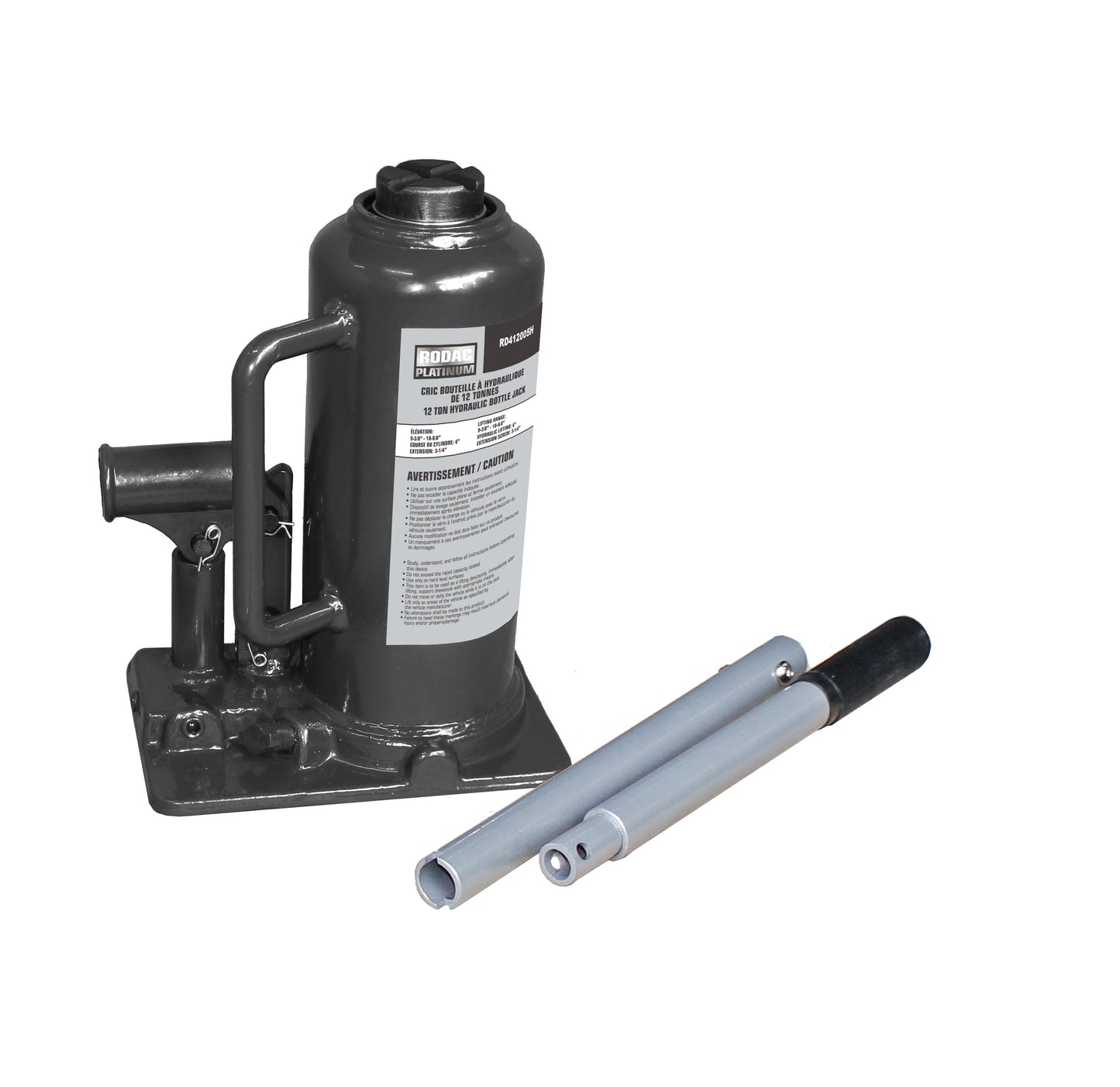 BOTTLE JACK 12TON WELDED