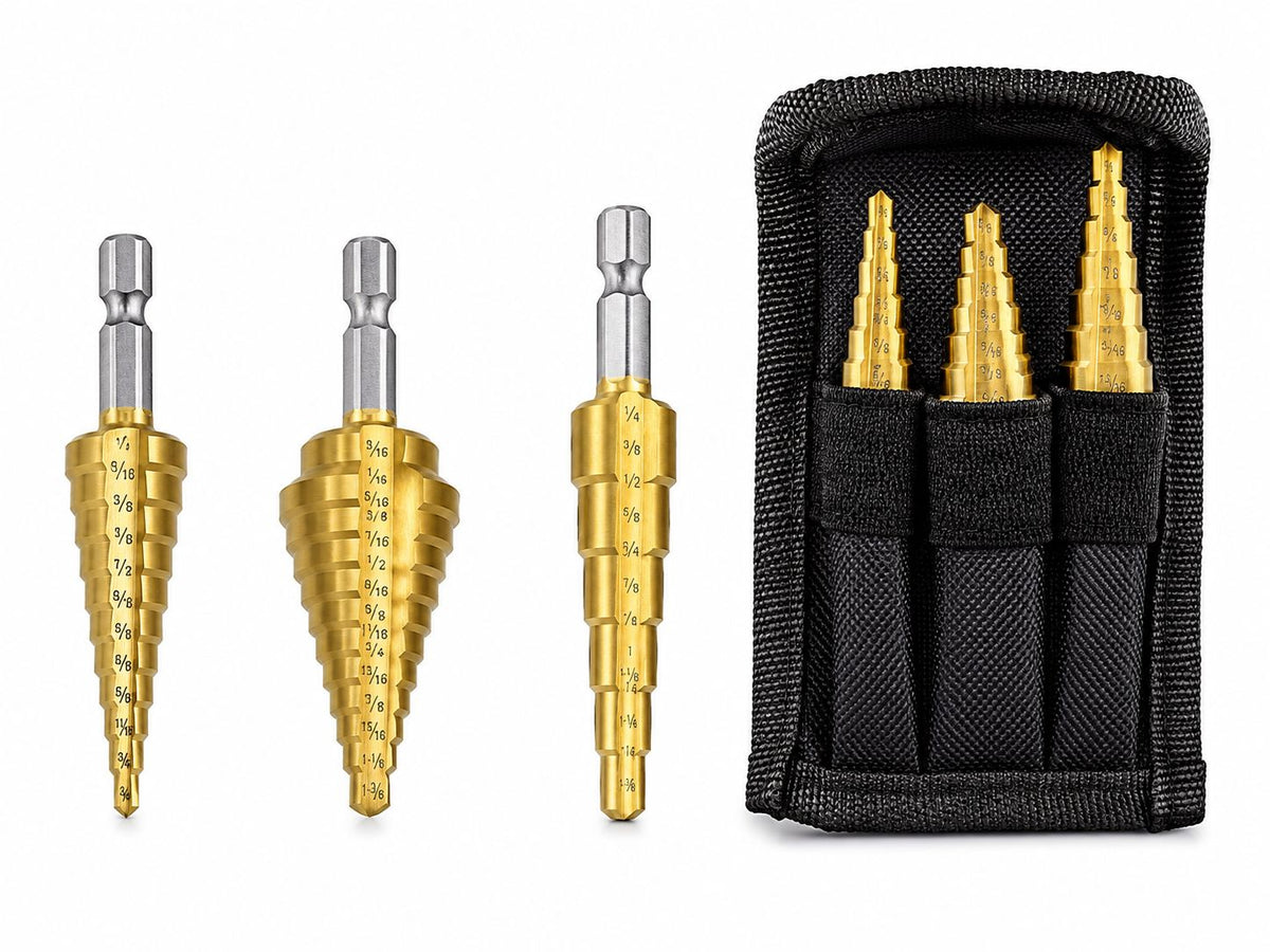 3PC STEP DRILL SET