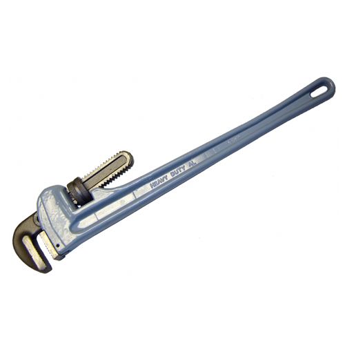 Clé serre-tube en aluminium 12" Ouverture mâchoire 2''
