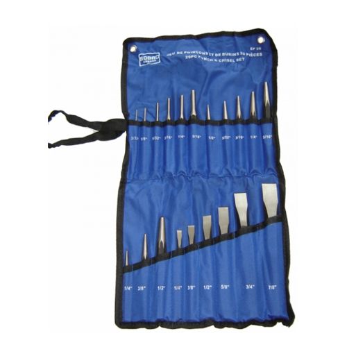 Jeu de poinçons et burins - 20 pièces