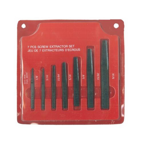 Screw Extractor Set-7 Pieces