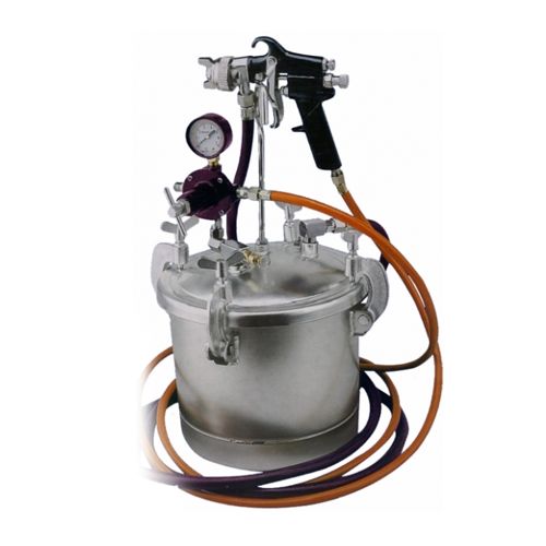 Paint Tank With Spray Gun