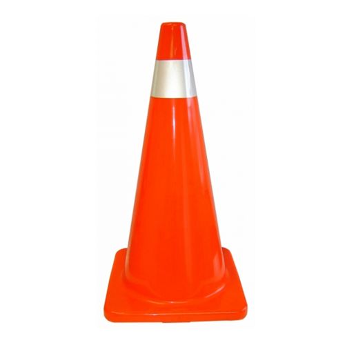 Cônes de sécurité orange