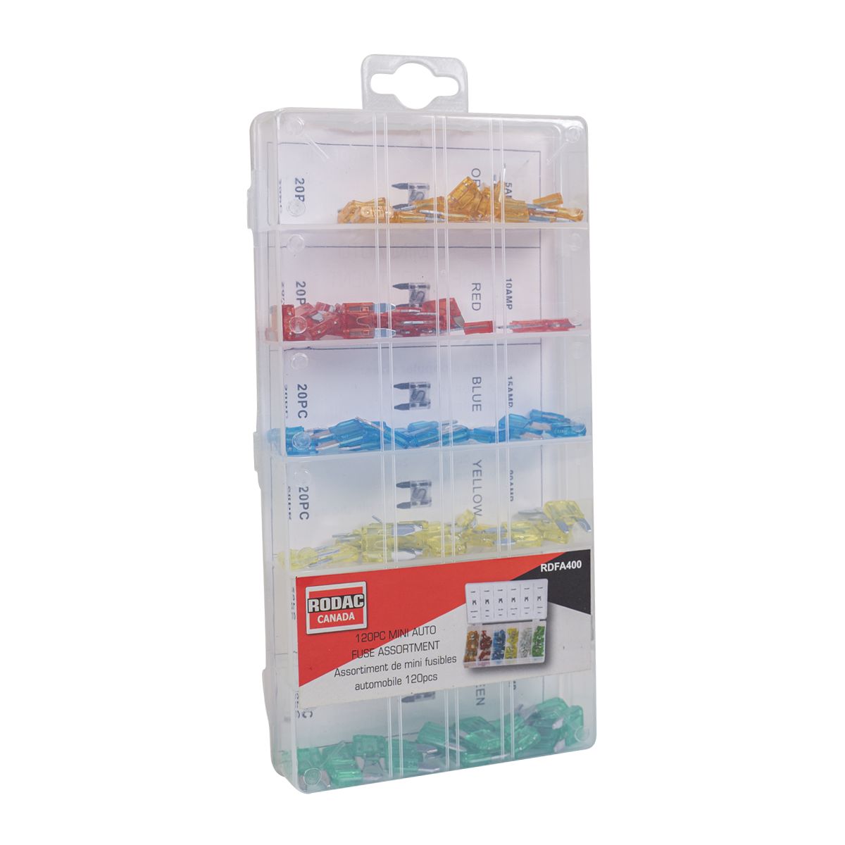 Assortiment de fusibles Ato - 100 mini pièces