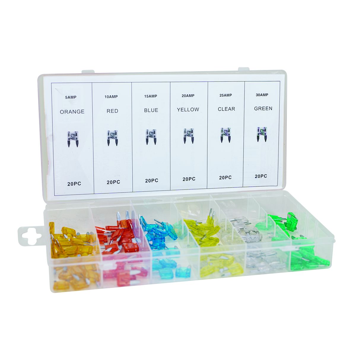 Assortiment de fusibles Ato - 100 mini pièces