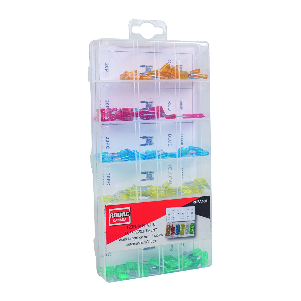 Assortiment de fusibles Ato - 100 mini pièces