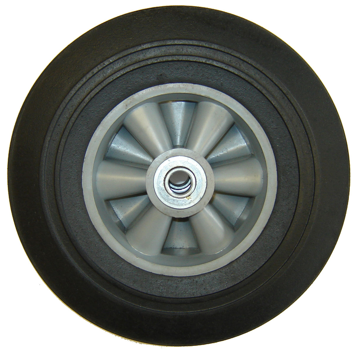 Roue en caoutchouc 8"