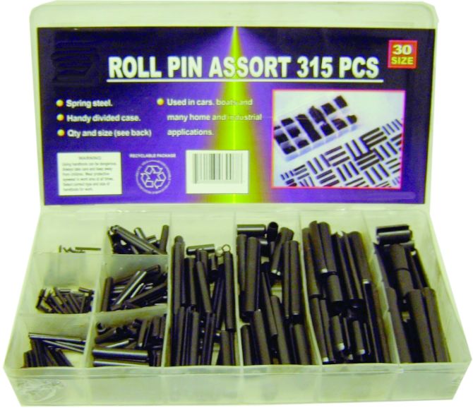 Assortiment de ressorts à fente - 120 pièces