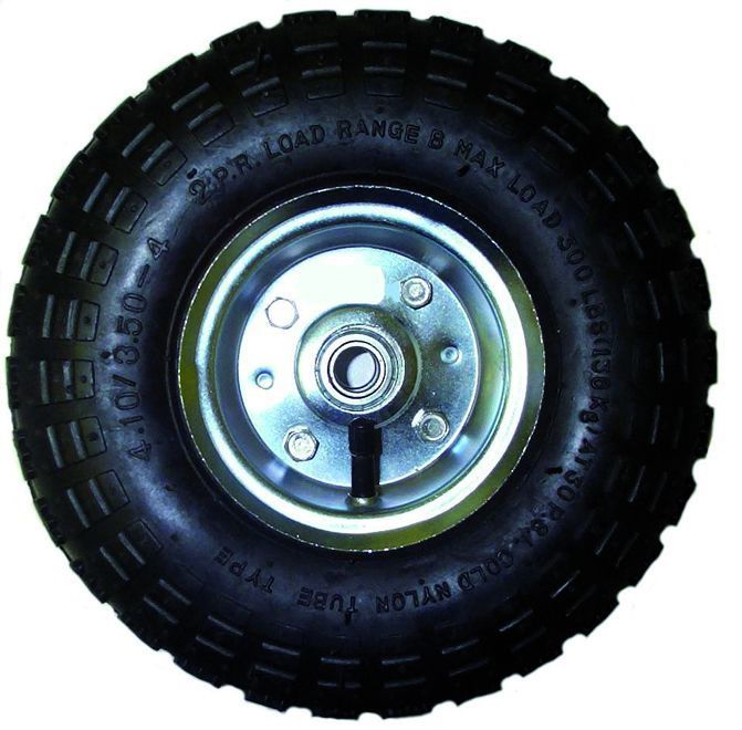 Roues Pneumatiques 10" Trou 5/8"