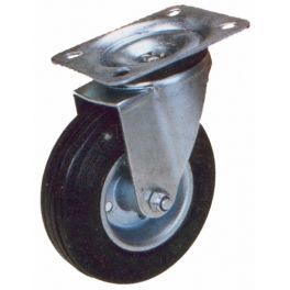 Roue pivotante robuste 8"