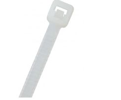 Attache de câble en nylon léger 4" 18Lb Naturel (100/Pk)