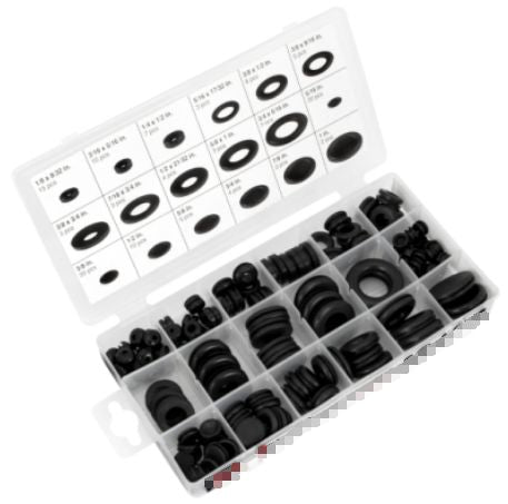 125 PCS RUB. GROMMET SET