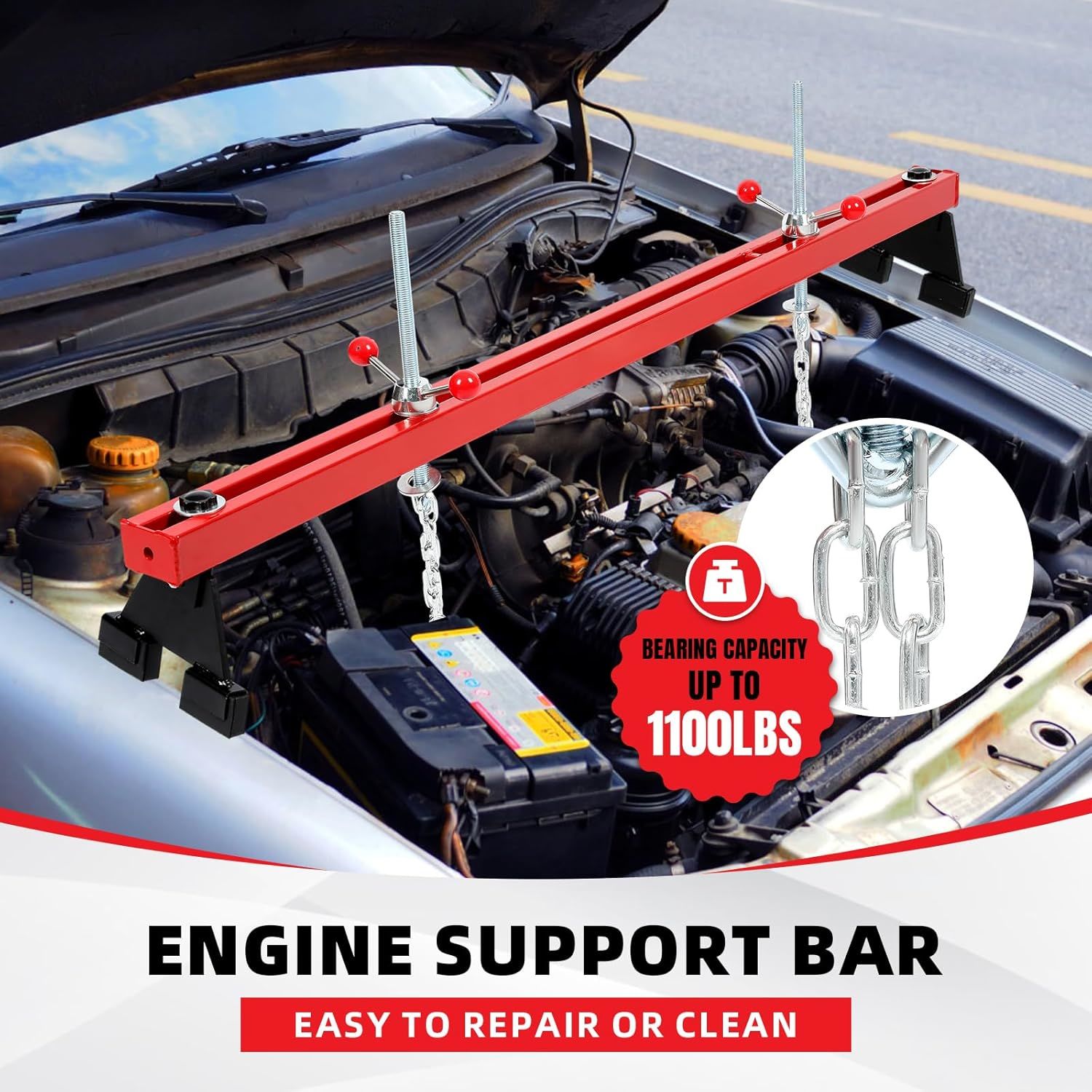 Adjustable Engine Support