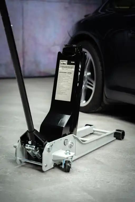 2 Tons Rolling Steel Floor Jack - Height from 2.75"-24''