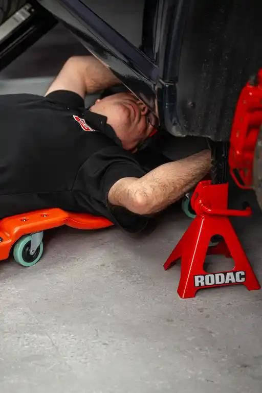 Jack Stand - Ratcheting Style 12 ton,17.75-28.5" (sold in pairs)