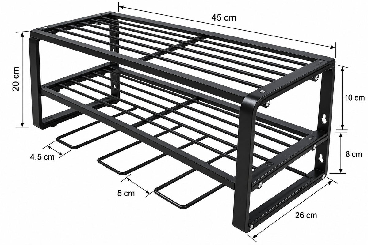 16'' POWER TOOL STORAGE RACK