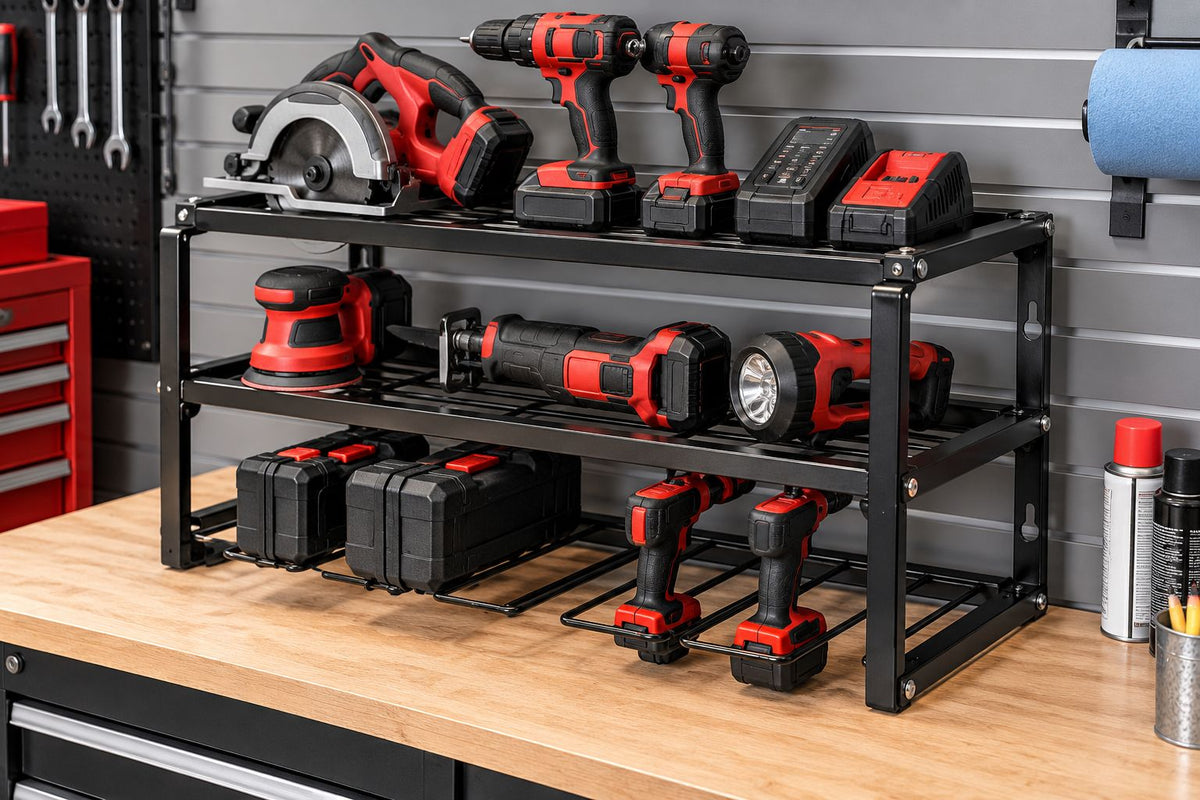 16'' POWER TOOL STORAGE RACK