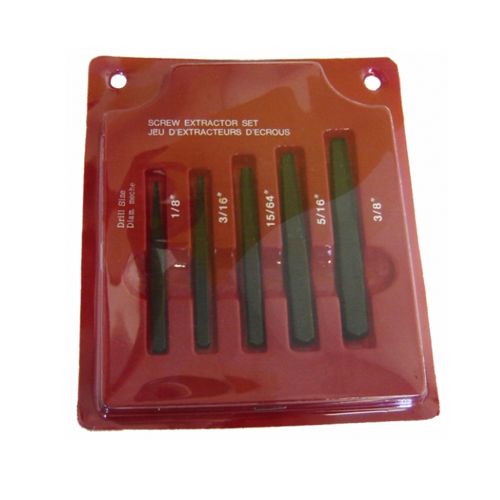 Square Screw Extractor Set-5 Pieces