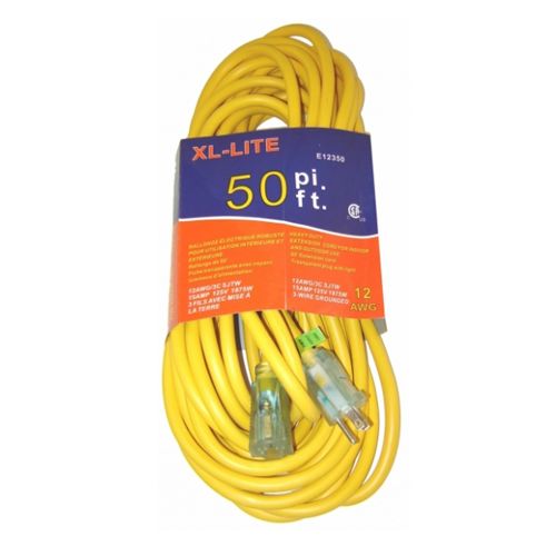 Rodac Rde12350- Rallonge 12G 50'