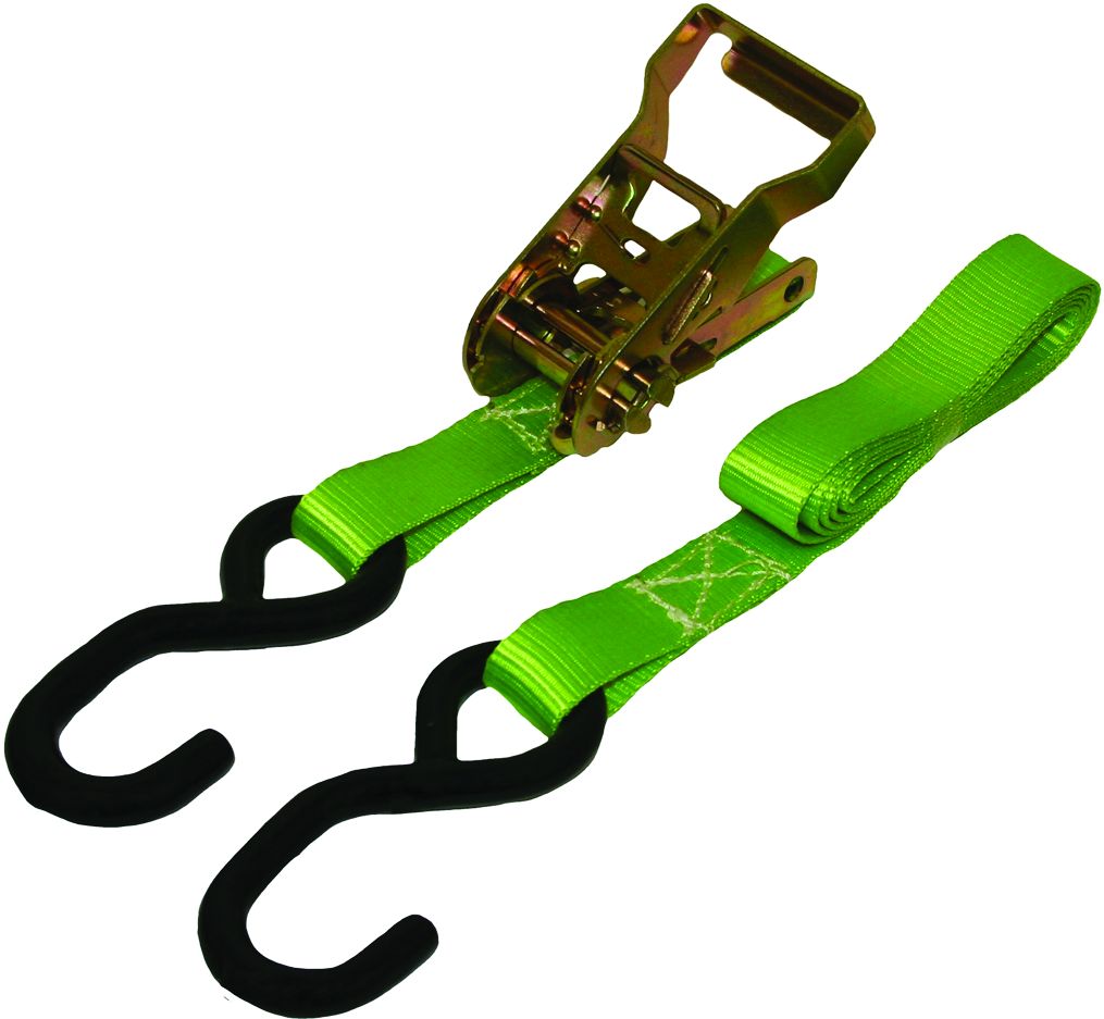 (2) attaches à cliquet de 1 po x 6 pi