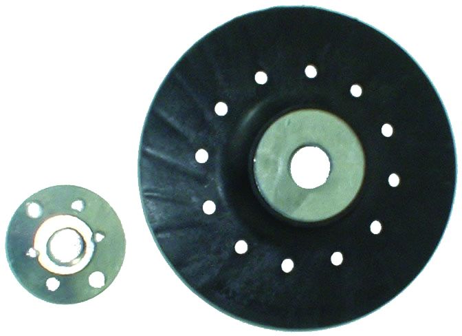 Ventilated Pad (Rubber) 4-1/2" X 5/8" -11