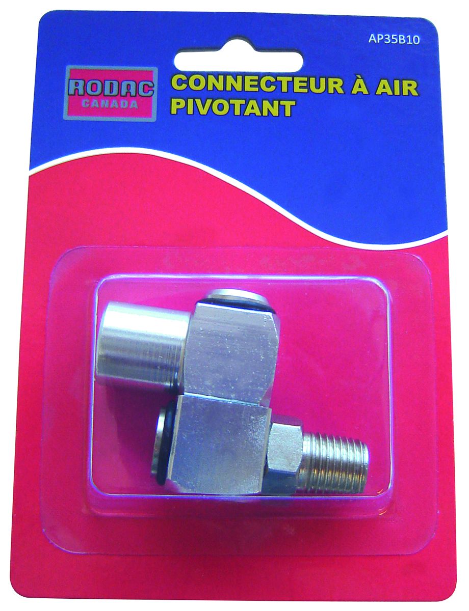 Connecteur d'air pivotant 1/4"Npt