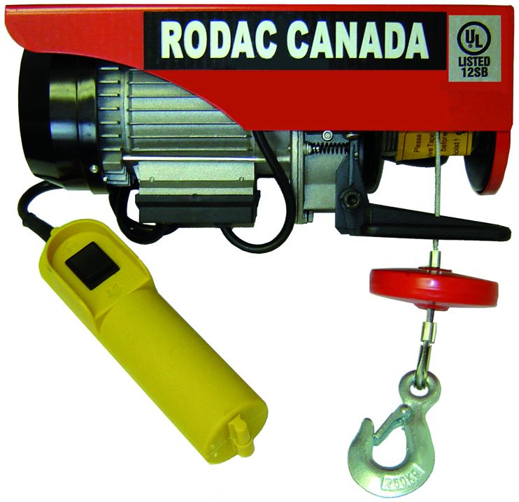 Electric Hoist 110V 2000 Lbs