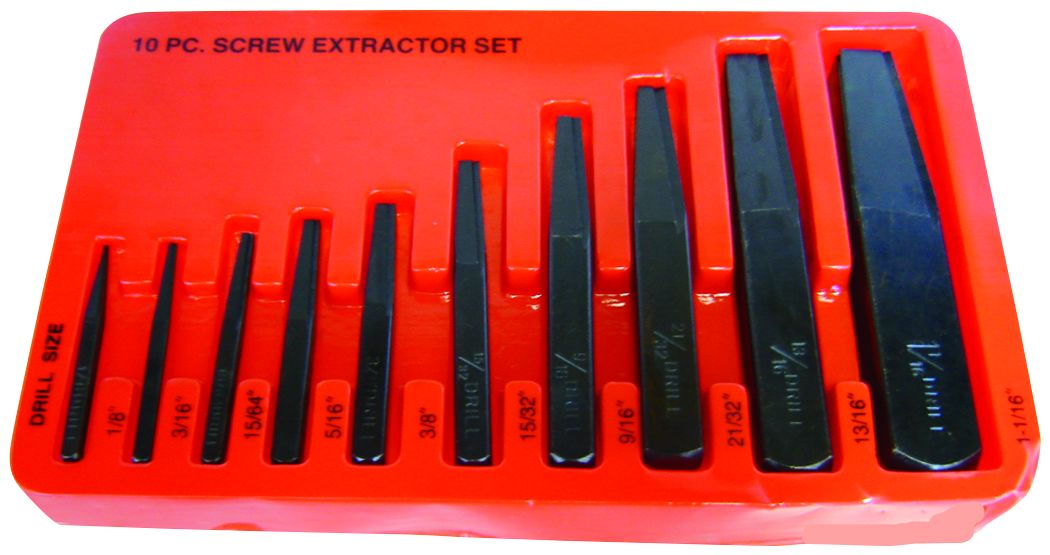 Screw Extractor Set-10 Pieces