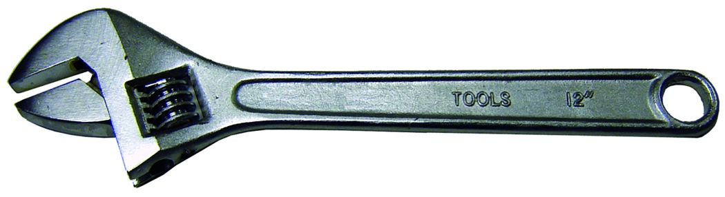 Adjustable Wrench 12" X 1-1/2"