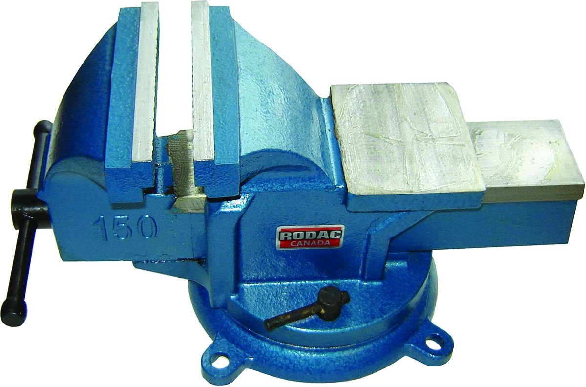 Bench Vise With Swivel Base & Anvil