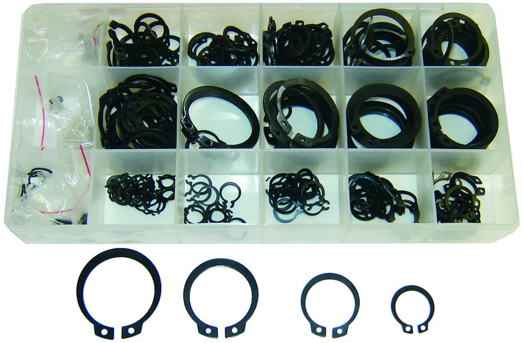 Assortiment d'anneaux élastiques - 300 pièces
