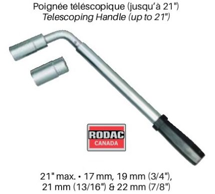 Telescoping Lug Wrench (Up To 21'')