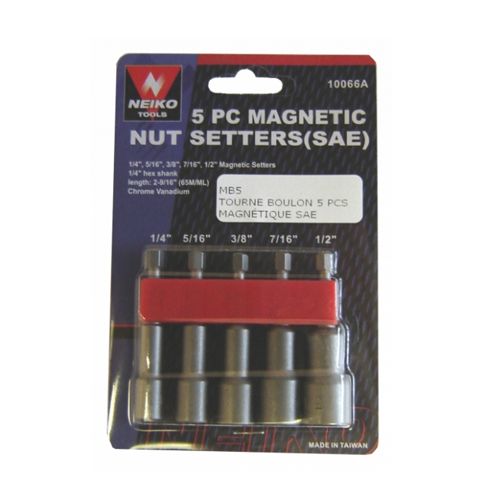 Magnetic Nut Driver Set Of 5 Pieces