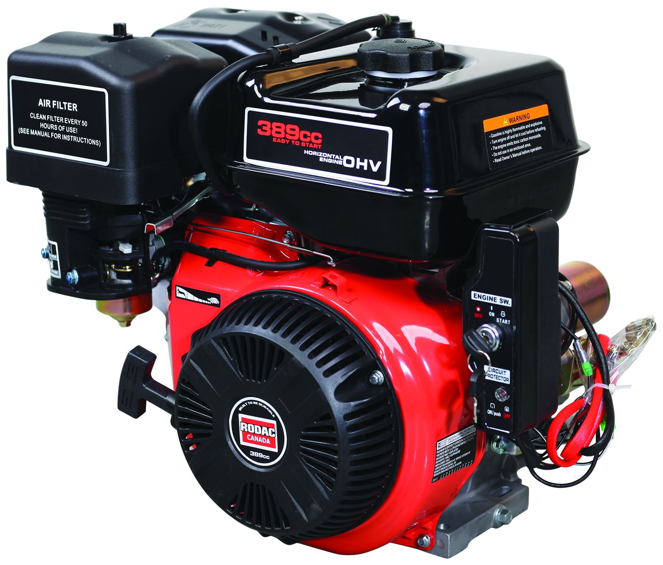 Rodac Rddh420- Moteur Essence 13 Hp